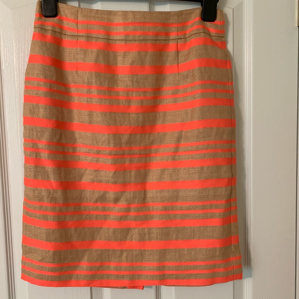 J Crew Collection linen skirt size 4